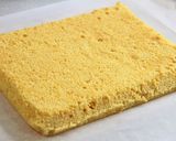 かぼちゃ白餡のモンブランロールケーキ作り方31写真