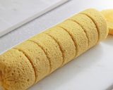 かぼちゃ白餡のモンブランロールケーキ作り方39写真