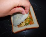 フライパンで作る⭐チーズオムレツトースト作り方5写真