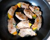 簡単♬かぼちゃの大葉豚肉巻き作り方4写真