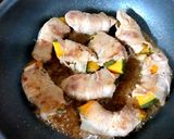 簡単♬かぼちゃの大葉豚肉巻き作り方5写真