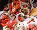 簡単夏野菜のカレーライス作り方2写真