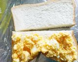 離乳食完了期❗マヨ不要✨玉子サンド✨作り方3写真