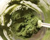 バスク風　抹茶チーズケーキ ◉簡単材料作り方2写真