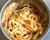 釜玉ネギチャーシューうどん作り方7写真