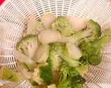 アンチョビブロッコリー作り方1写真