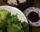 タジン鍋を使った豚肉レタス巻き作り方2写真