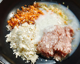 エノキでかさ増し節約鶏そぼろ☆作り方2写真