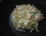 激うま！オクラと豆腐入りお好み焼き作り方2写真