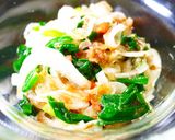 青梗菜･新玉ねぎ･カニカマの中華スープ煮作り方9写真