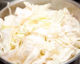 ヘルシーお好み焼き⁂白菜と豆腐でふわとろ作り方1写真