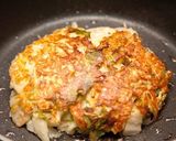 ヘルシーお好み焼き⁂白菜と豆腐でふわとろ作り方6写真