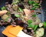 ナスピーマンひき肉炒め(タイカレー味)作り方7写真
