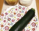ズッキーニとコーンのリゾット作り方1写真