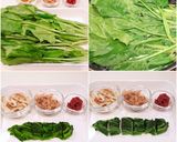 簡単 ほうれん草 梅かつお和え＊お弁当作り方1写真