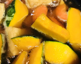 鶏もも肉とかぼちゃ＆根菜のあまから煮込み作り方1写真