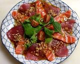 マグロとサーモンのカルパッチョ！作り方6写真