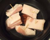 かき醤油ぽん酢のさっぱり煮豚作り方3写真