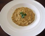かき醤油のり佃煮のチーズリゾット作り方5写真