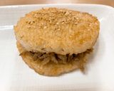 簡単焼肉とハンバーグライスバーガー作り方9写真