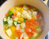 煮込みハンバーグ&野菜のスープ煮作り方7写真
