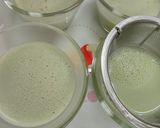 簡単！ ラテスティック使用『抹茶プリン』作り方3写真
