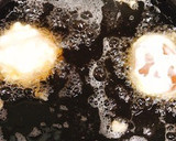 万願寺唐辛子と椎茸の海老しんじょう揚げ作り方4写真