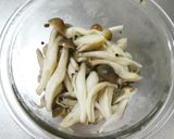レンジしめじカニカマレタス胡麻マヨサラダ作り方2写真