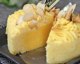 かぼちゃ白餡のモンブランロールケーキ作り方48写真