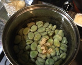 簡略簡単・そら豆の田舎風煮物作り方3写真