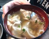 オートミール入りワンタンスープ作り方9写真