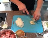 オートミール入りチーズ羽付き餃子作り方1写真