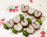 ミニ②サイズ♡弁当の隙間にハートちくわ作り方4写真