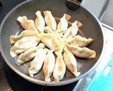 オートミール入りチーズ羽付き餃子作り方6写真