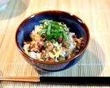 さんま缶と炒り玉子の混ぜご飯作り方9写真