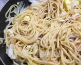 春キャベツとあさりのパスタ作り方3写真