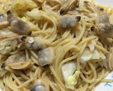 春キャベツとあさりのパスタ作り方5写真