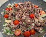 簡単で美味い!牛肉のケチャップ炒め作り方5写真