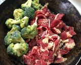 ダイエット牛肉ブロッコリー卵炒め作り方2写真