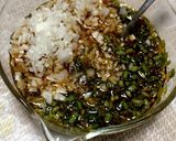 ニラ葱生姜で薬味醤油作り方1写真
