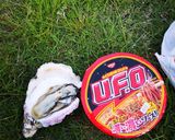 キャンプでバーナー焼き牡蠣作り方1写真