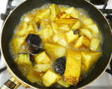 厚揚げなす玉ねぎ★めんつゆカレー炒め煮作り方4写真