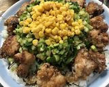 現役自衛官もりもり！残り唐揚げ大皿ご飯！作り方8写真