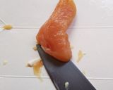 包んで揚げ焼き♪鶏ササミとチーズの春巻き作り方5写真