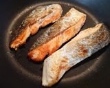 ふっくら✨サーモンの胡椒カレー焼き作り方3写真