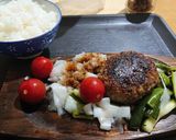 【簡単】和風ハンバーグ(ピクルス添え)作り方7写真