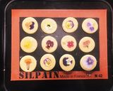 エディブルフラワーのチーズケーキサンド作り方6写真