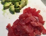 男の３０分料理：ポキ丼作り方6写真