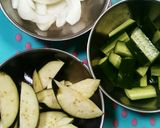 疲労回復に!旨っ夏野菜と太刀魚の南蛮漬け作り方1写真
