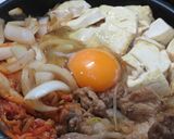 豚の肉豆腐☆キムチ・玉ねぎ・しらたき入り作り方12写真